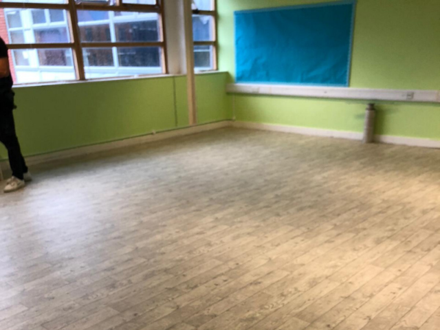 Altro Safety Vinyl Flooring in Mayville School