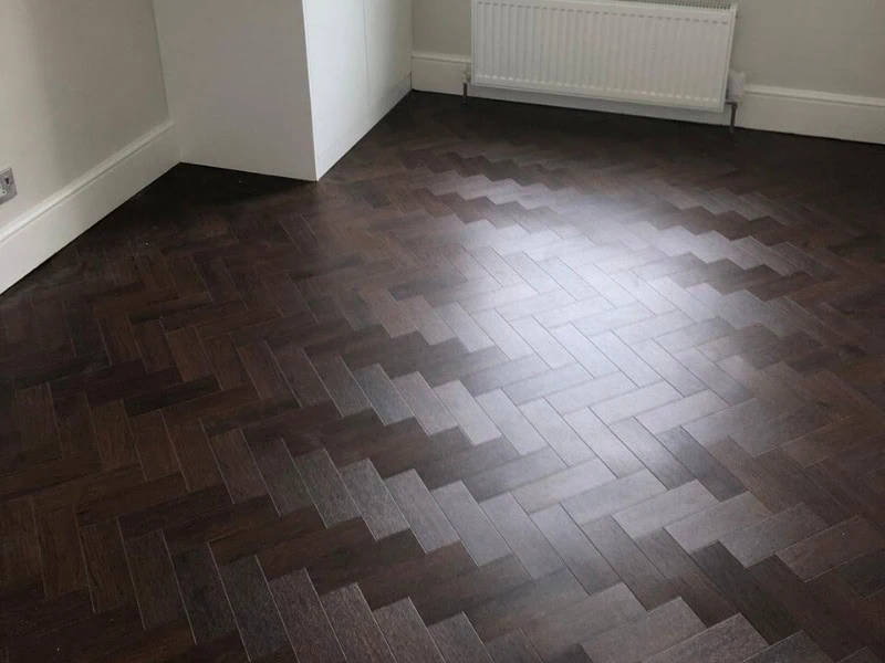 Amtico Black Walnut Luxury Vinyl Tile In Wood Design - Luxury Vinyl Tile (LVT) Flooring - Acton - Home - Residential