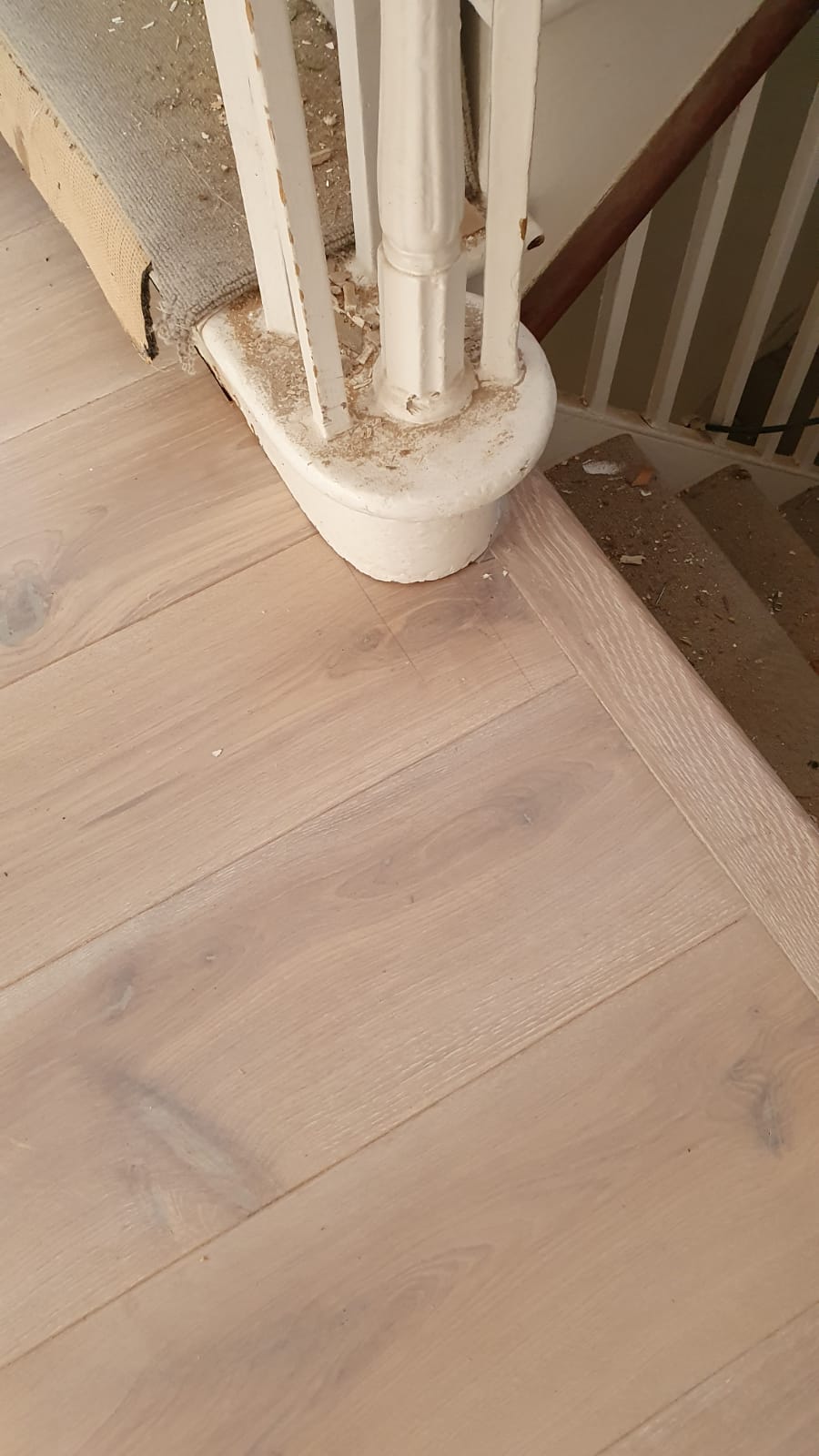 Staki Brushed & White Oil Wood Flooring 5