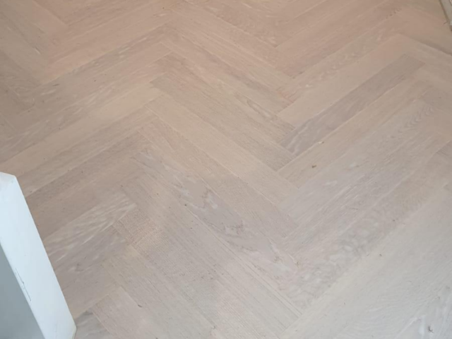 Herringbone Wood Flooring In Westminster