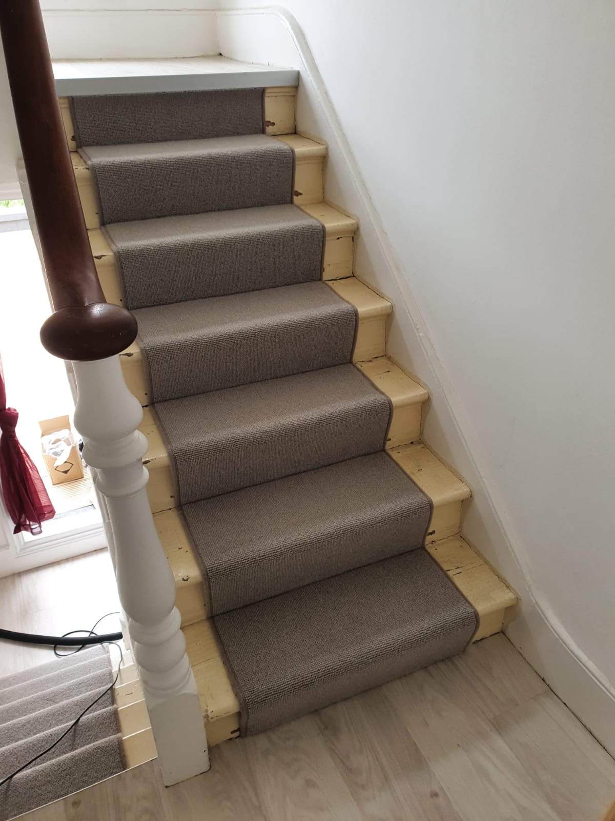 Hugh Mackay Carpets Deco Loop Seaspray in Balham 3