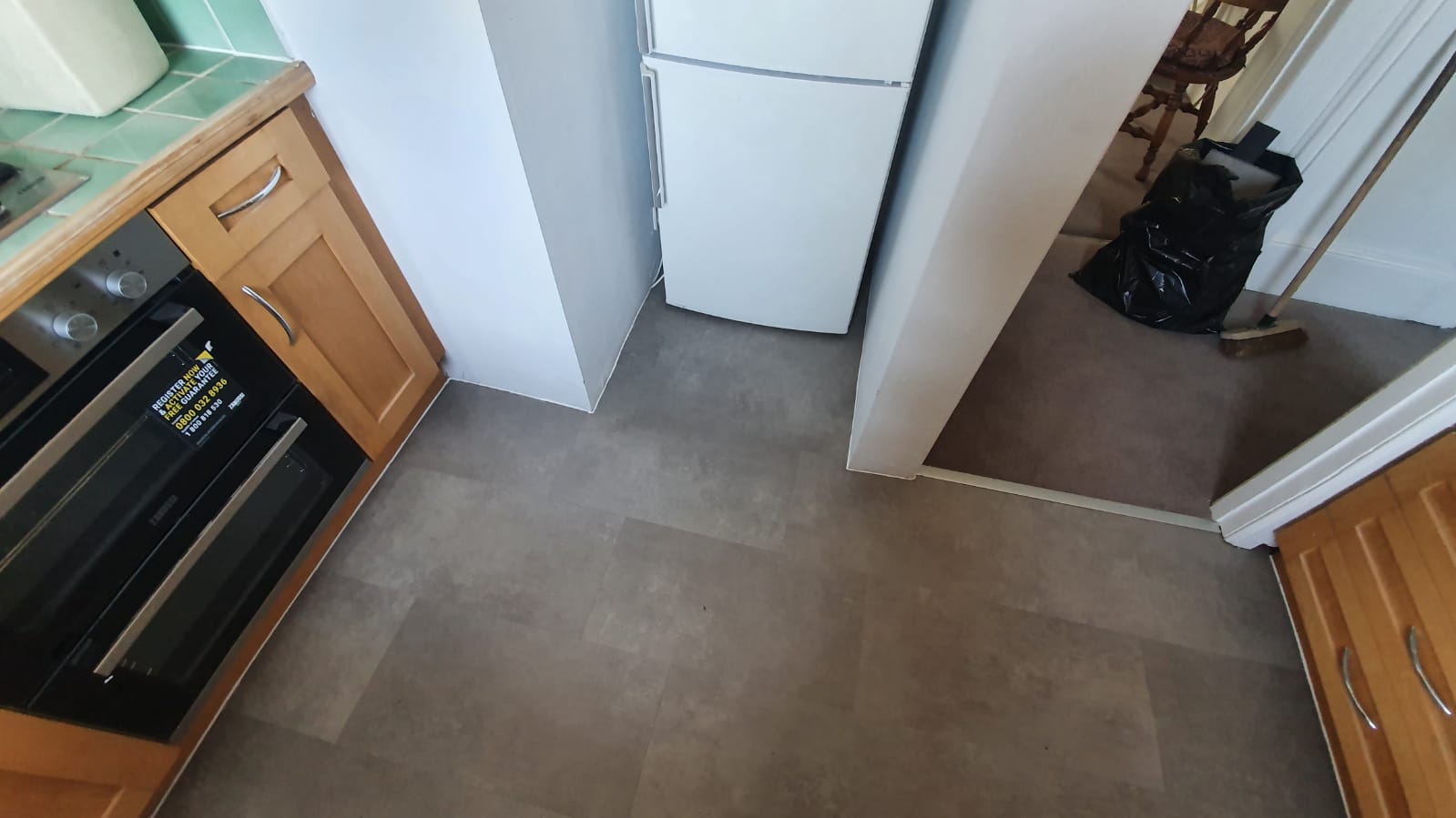 Amtico Click Luxury Vinyl Flooring in Earls Court, Luxury Vinyl Tile (LVT) Flooring, Home, close-up