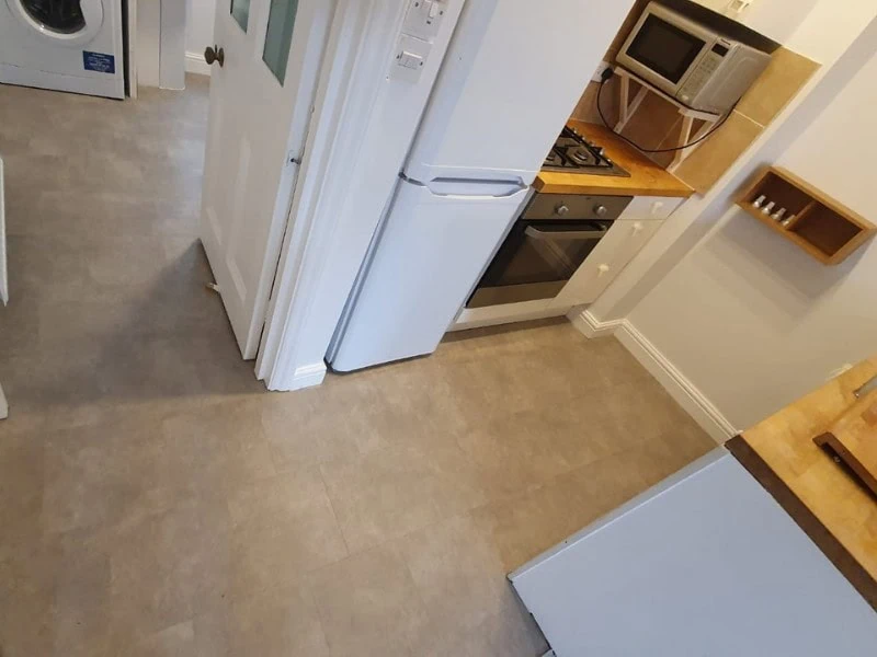 Amtico Spacia Monument Concrete In Earls Court - Luxury Vinyl Tile (LVT) Flooring - Earls Court - Home - Residential