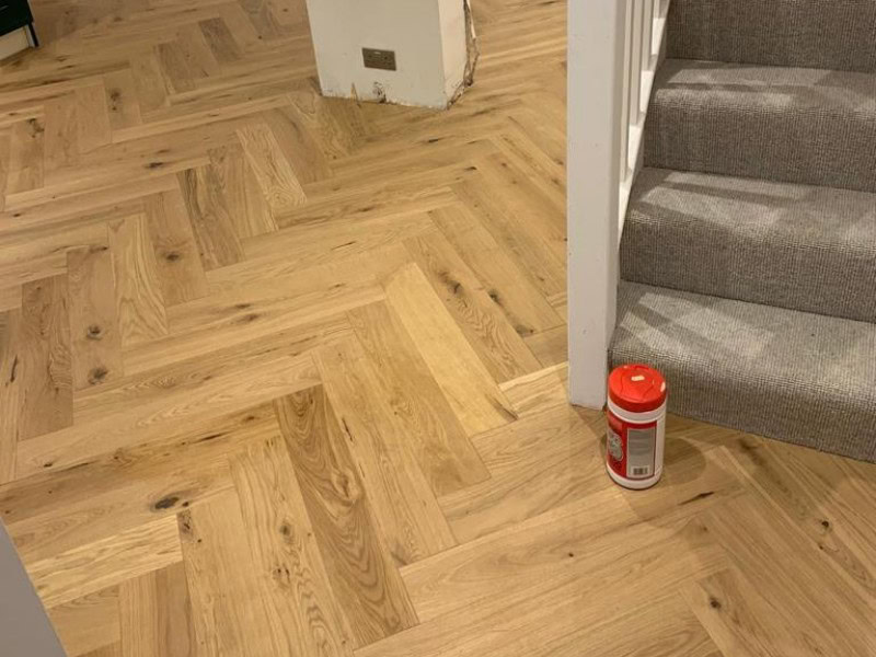 Kersaint Cobb Levana Herringbone Lv417 - Wood Flooring - Kensington - Home - Residential