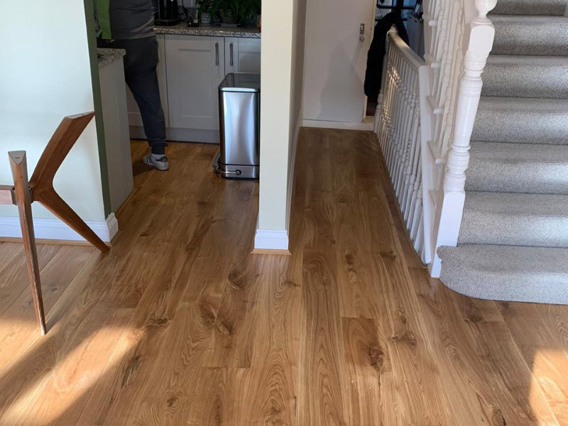 Staki Oak Bp Lacquered Wood Flooring - Wood Flooring - Earls Court - Home - Residential