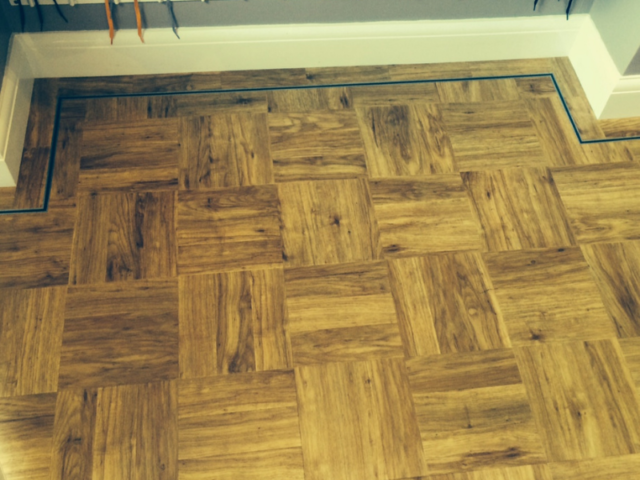 Amtico Signature Basketweave Luxury Vinyl Tile