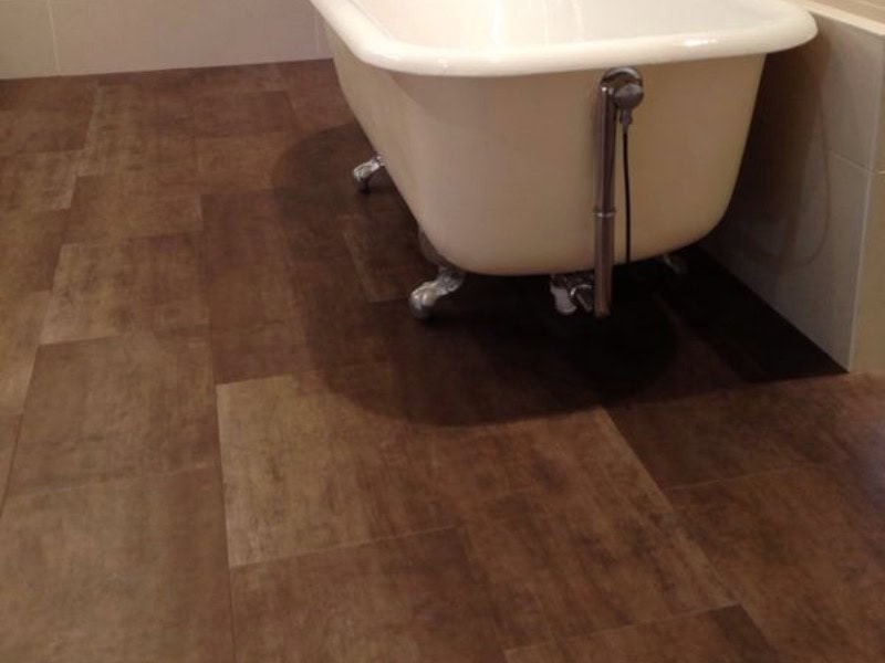 Amtico Spacia Bronze Luxury Vinyl Flooring - Luxury Vinyl Tile (LVT) Flooring - Fulham - Home - Residential