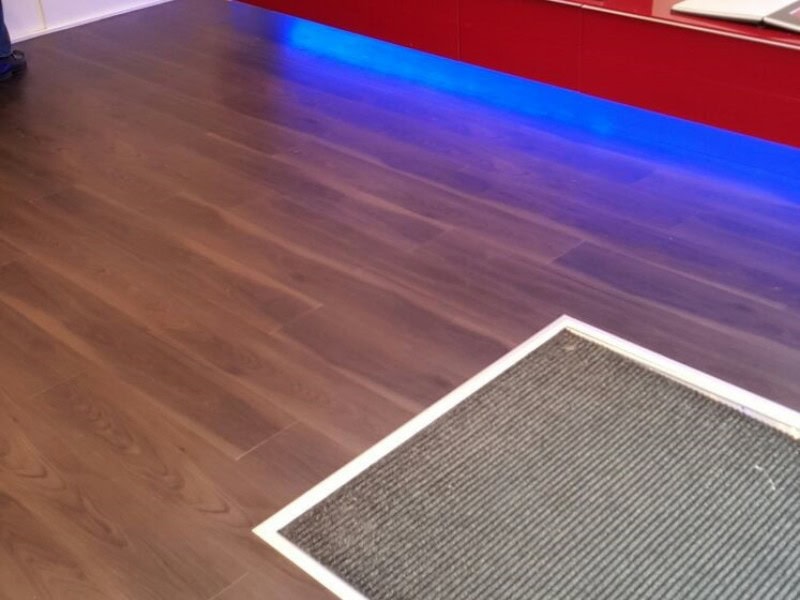 Amtico Spacia Dusky Walnut In Chiswick - Luxury Vinyl Tile (LVT) Flooring - Chiswick - Home - Residential