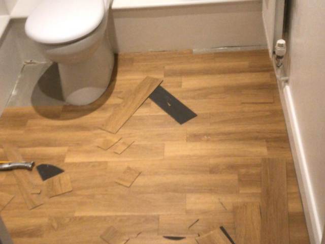 Vinyl Flooring in Wood Effect in Hampstead