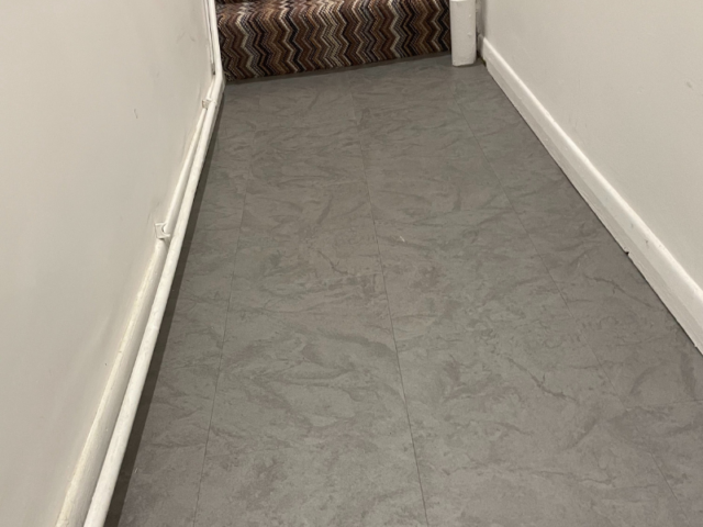 Amtico Spacia Ceramic Dark Vinyl Flooring In Fulham