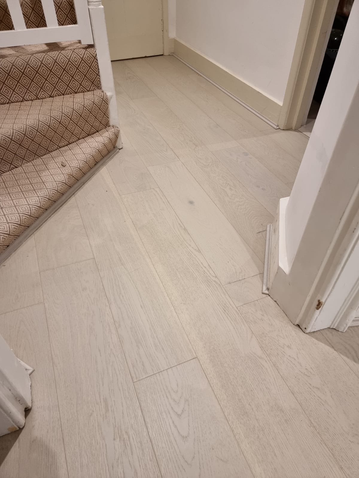 Furlong Wood Flooring Emerald 189 Ivory White Wood Flooring in Kilburn 1