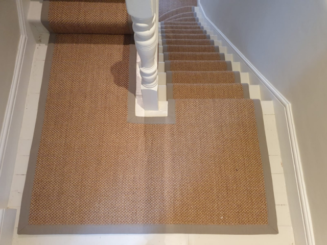 Fibre Trading Sisal Bengal Raj Carpet In Marylebone