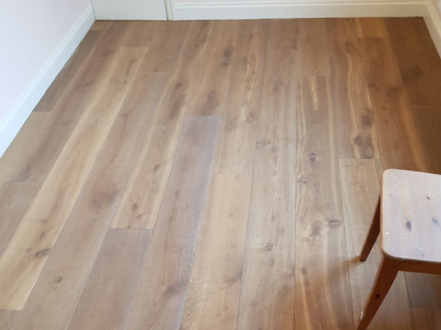 Staki Oak Tobacco Wood Flooring in Clapham