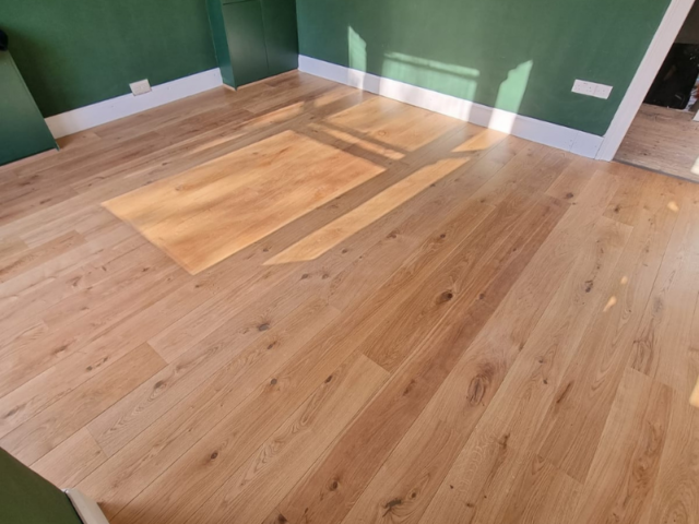 Staki Oak Wood Flooring Natural Oil in Islington