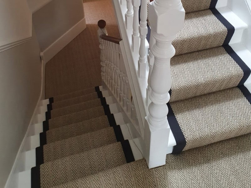 Crucial Trading Grand Herringbone Pearl Carpet In Islington - Carpet - Islington - Home - Residential