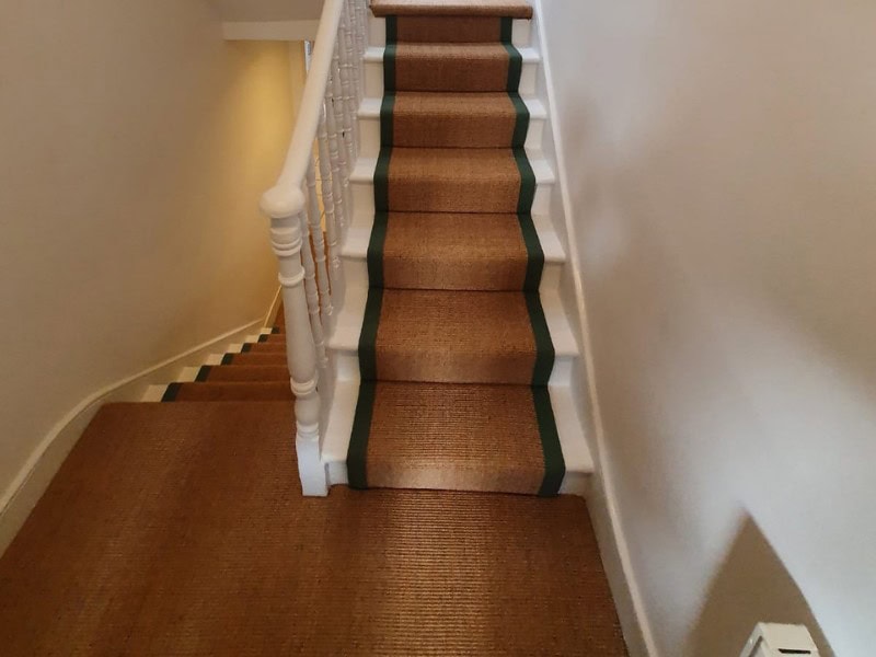Crucial Trading Small Boucle Classic Ginger C653 Sisal Carpet Installation - Carpet - Kensington - Home - Residential