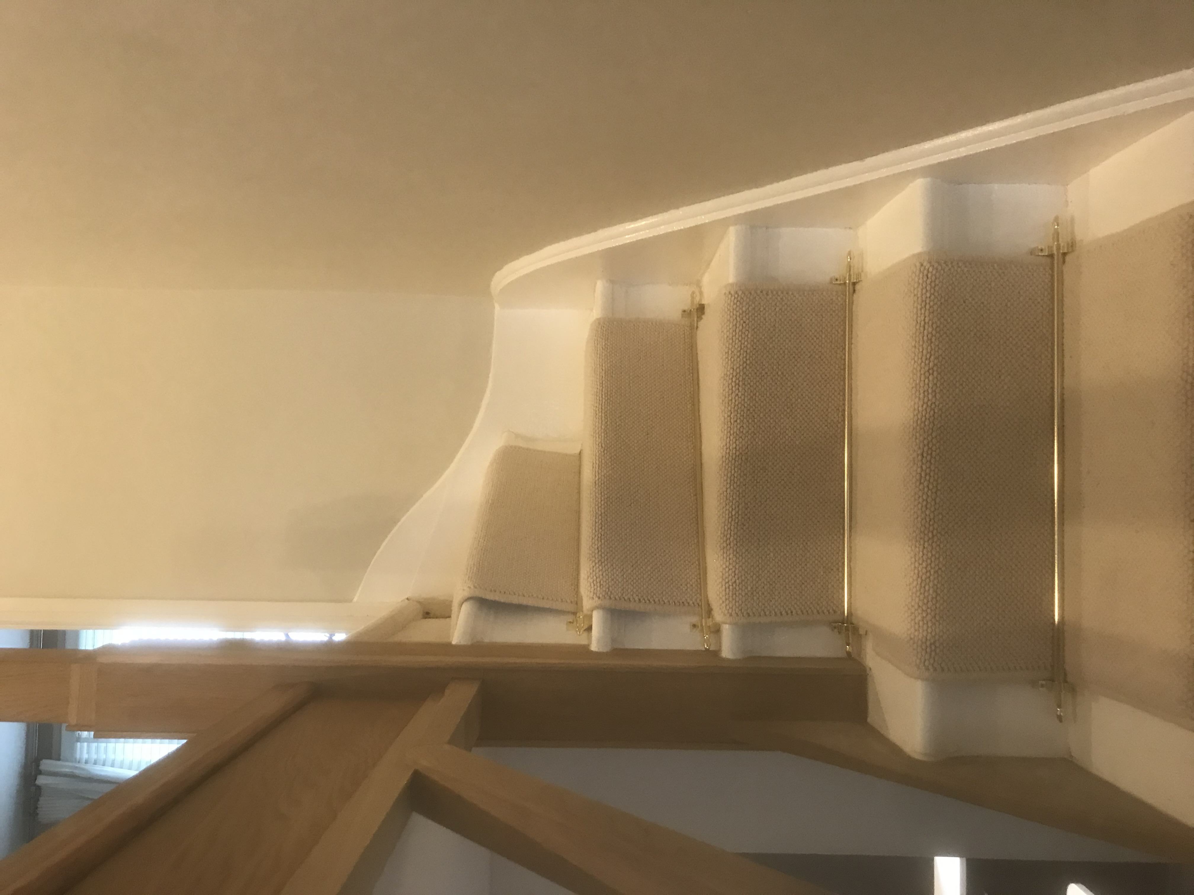 London Capri White Sand Carpet In Kings Cross 2