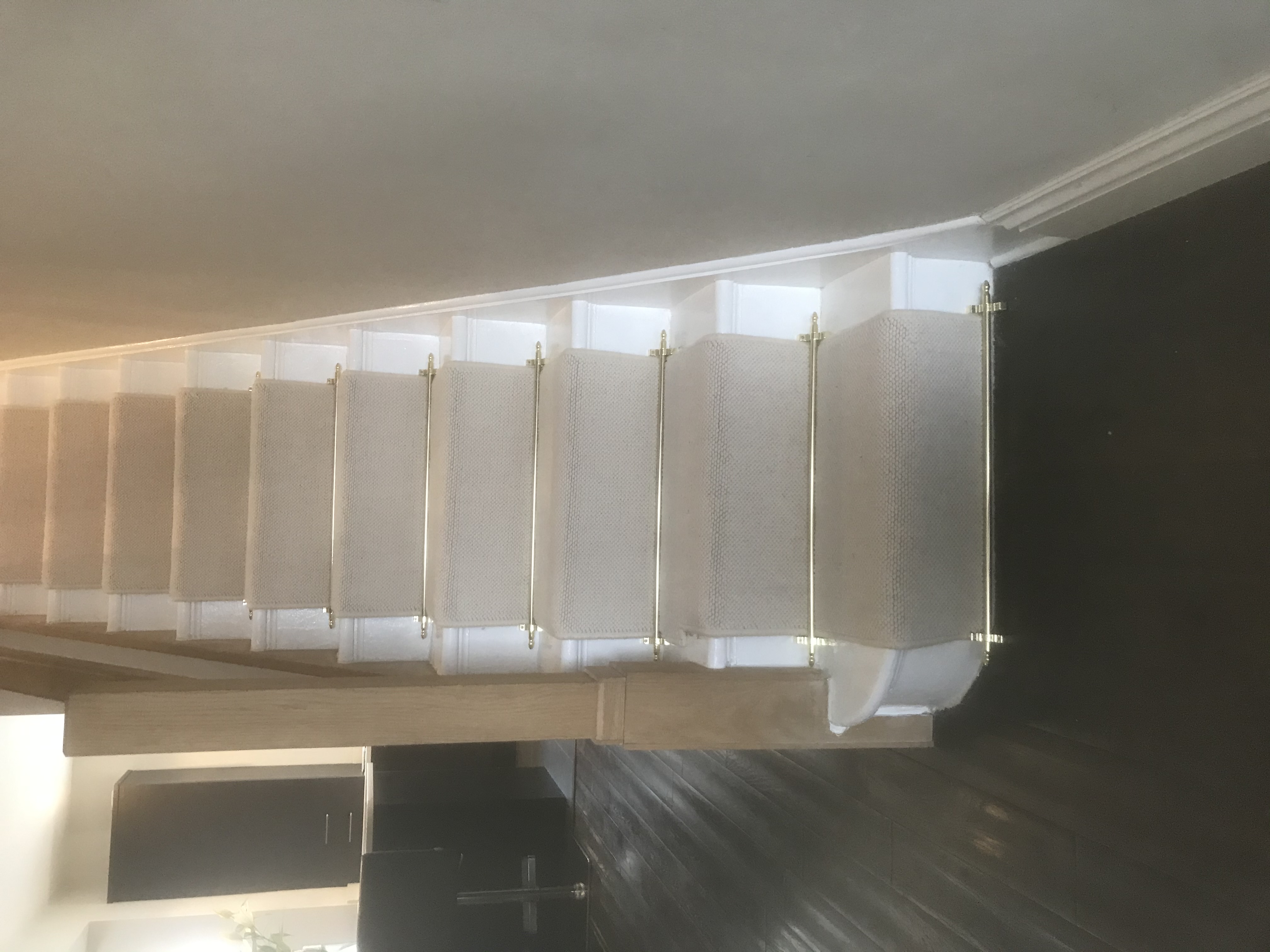 London Capri White Sand Carpet In Kings Cross 3