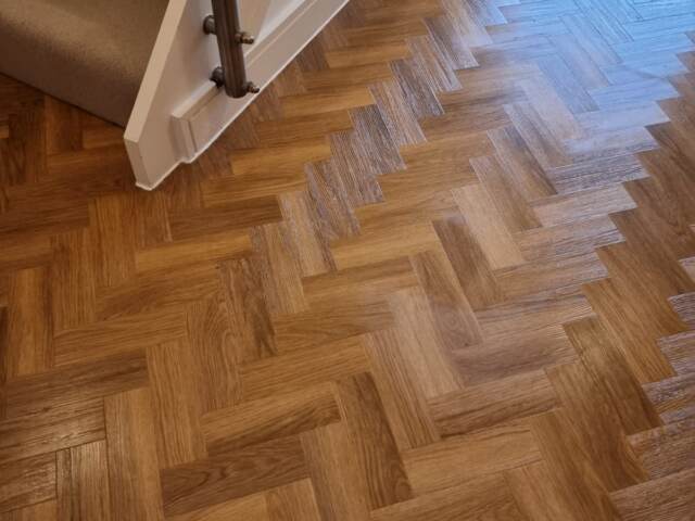 Amtico Spacia Honey Oak Installation In Islington