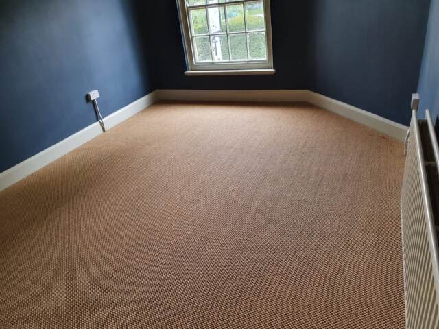Kersaint Cobb Sisal Tigers Eye Installation In Hampstead