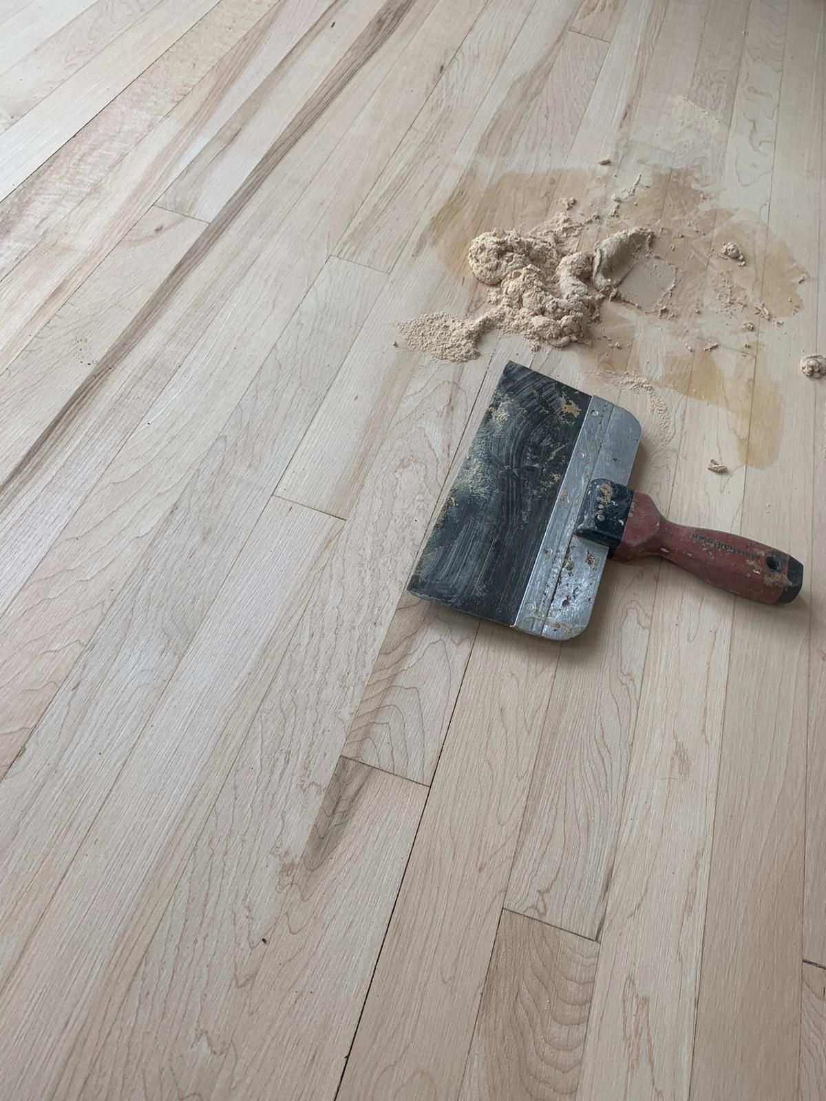 Sanding and Sealing Works 1