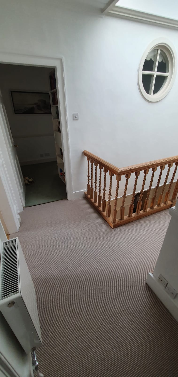 Westex Carpets Natural Loop Cable Rustic Installation 3