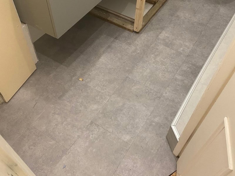 Amtico Spacia Gallery Concrete In Marylebone - Luxury Vinyl Tile (LVT) Flooring - Marylebone - Home - Residential