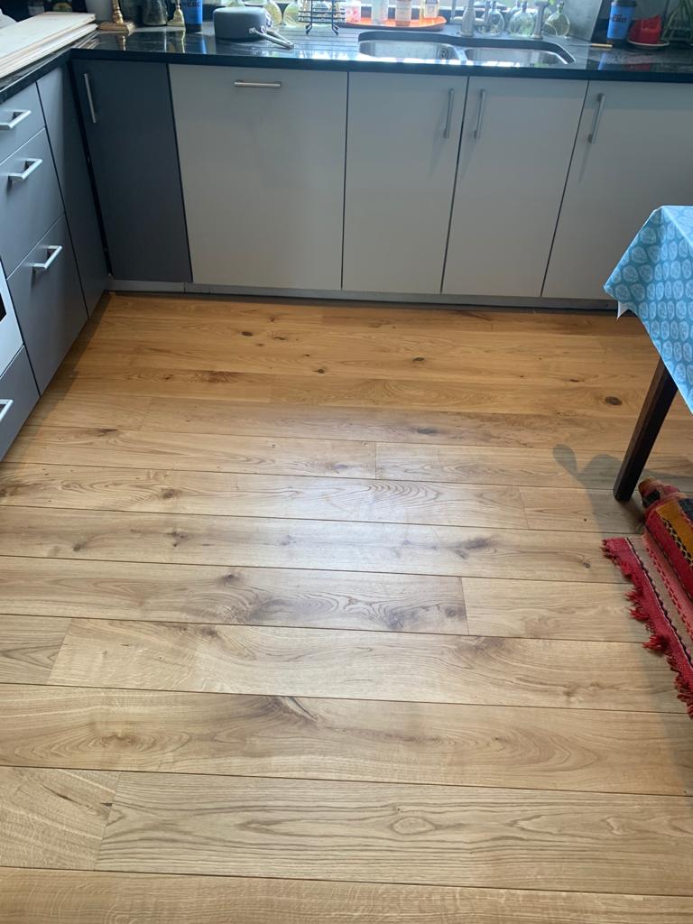 Staki Natural LED Oil Wood Flooring In Knightsbridge 3