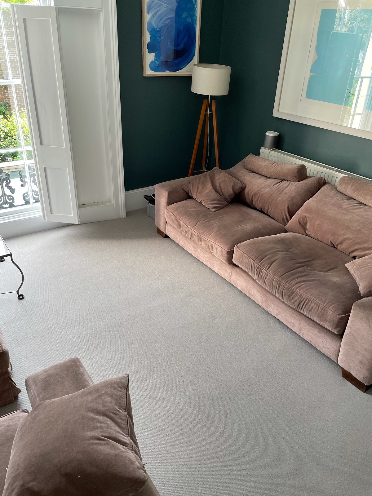 Westex Carpets Natural Loop Collection Cable Pewter In Fulham 2