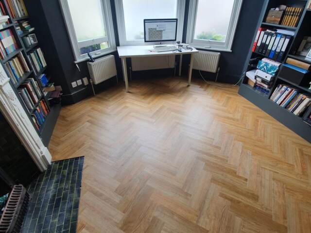 Amtico Signature Endless Possibilities Parquet Vinyl Flooring In Docklands