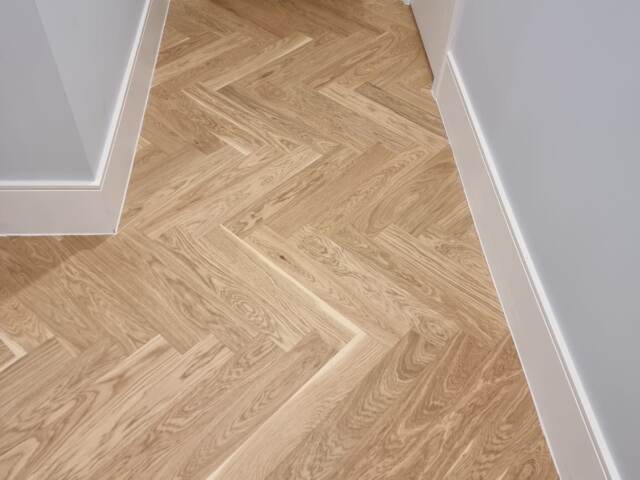 Kersaint Cobb Providence Herringbone PC421 Wood Flooring In Mayfair