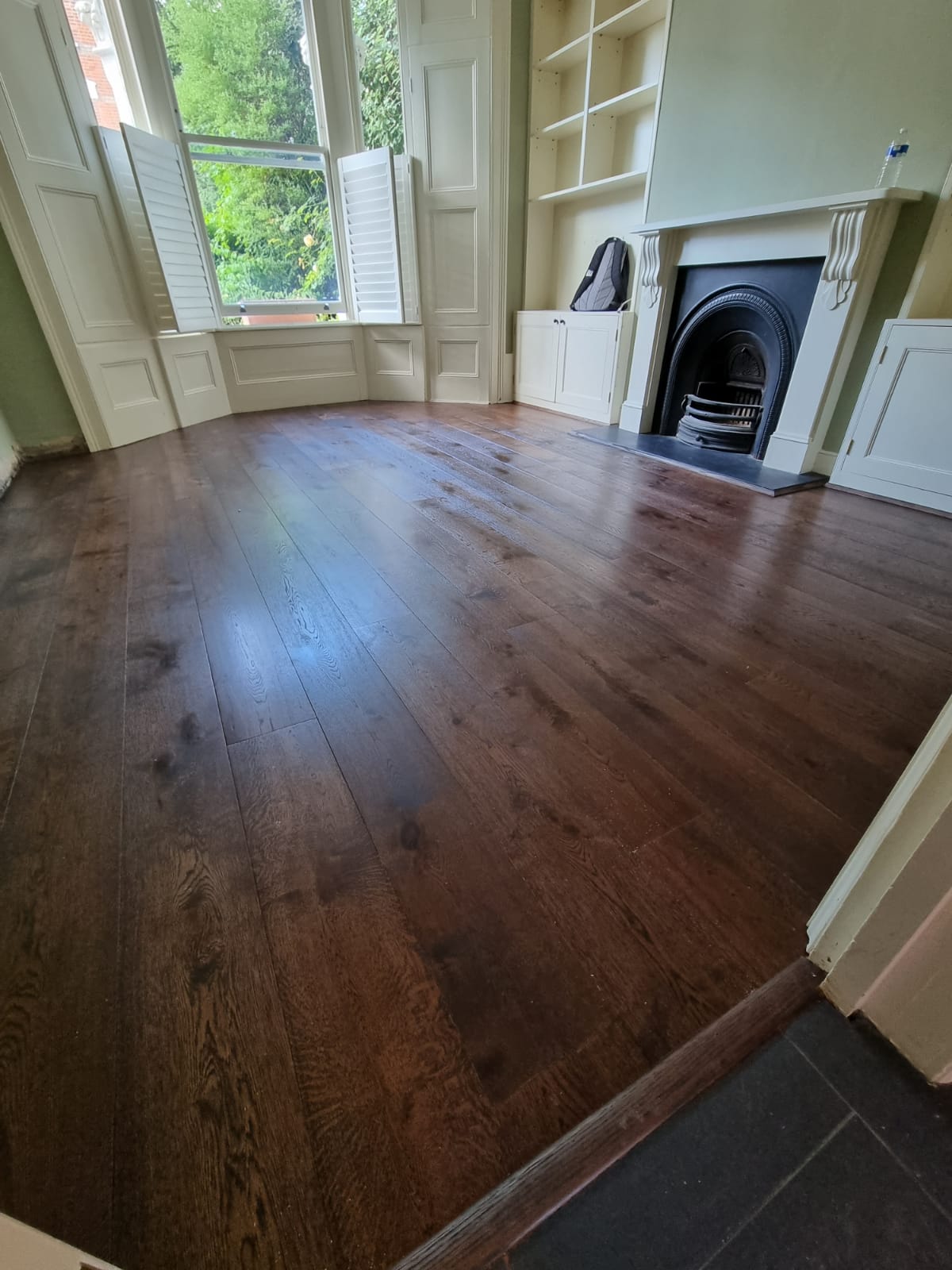 Amtico Signature Honed Limestone Natural in Paddington, Luxury Vinyl Tile (LVT) Flooring, Home