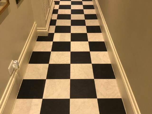 Amtico Spacia Ceramic Coal & Ceramic Light In Southwark