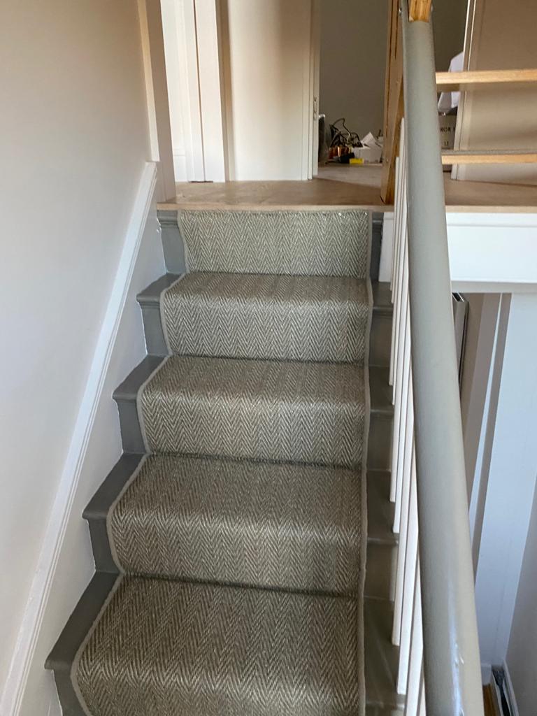 Alternative Flooring Sisal Herringbone Hartley Carpet In Croydon The