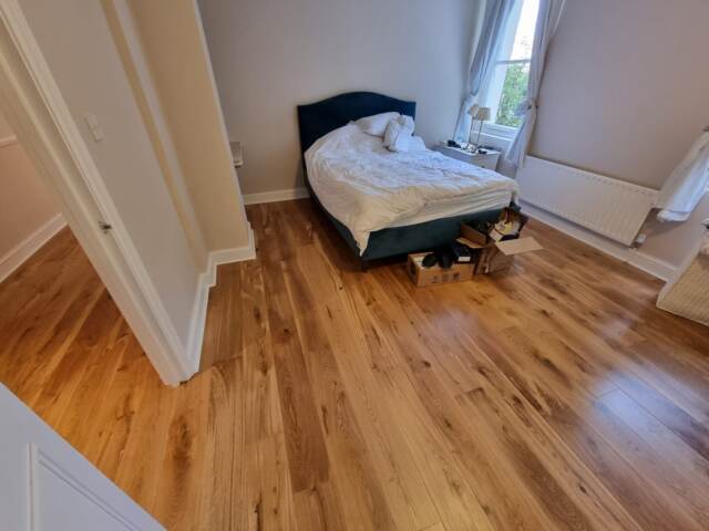 Staki Natural Oak wood Flooring In Hampstead