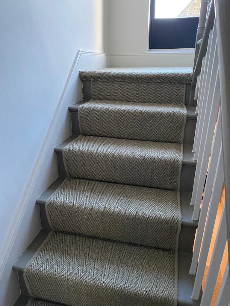 Alternative Flooring Sisal Herringbone Hartley Carpet In Croydon The