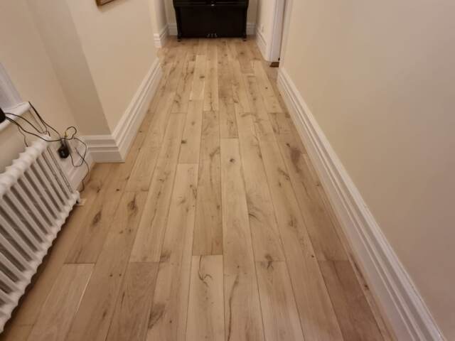 La Collezione Antelao Wood Flooring In Canary Wharf