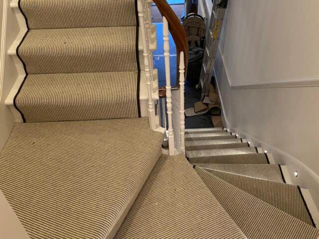 Crucial Trading Linen N Wool Cream Carpet In Kensington