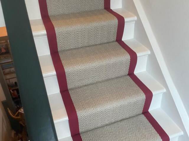 Crucial Trading Harmony Herringbone Carpet In Balham