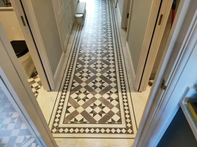 Amtico Décor Classic Argent Luxury Vinyl Flooring In Hammersmith