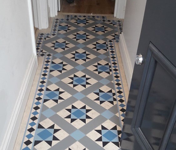 Amtico Decor Azure in Canary Wharf, Luxury Vinyl Tile (LVT) Flooring, Home