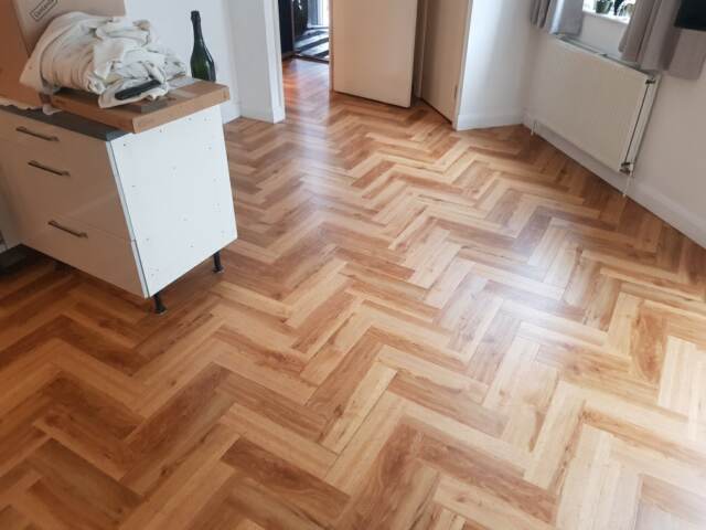 Amtico Signature Classic Oak Parquet In Shepherds Bush