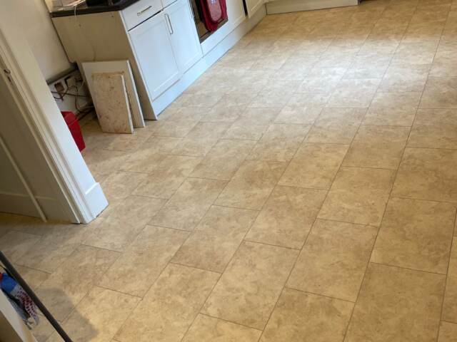 Amtico Spacia Bottocino Cream in Belgravia