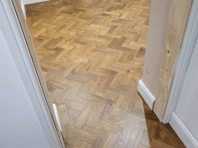 Amtico Spacia Royal Oak Installation In Balham