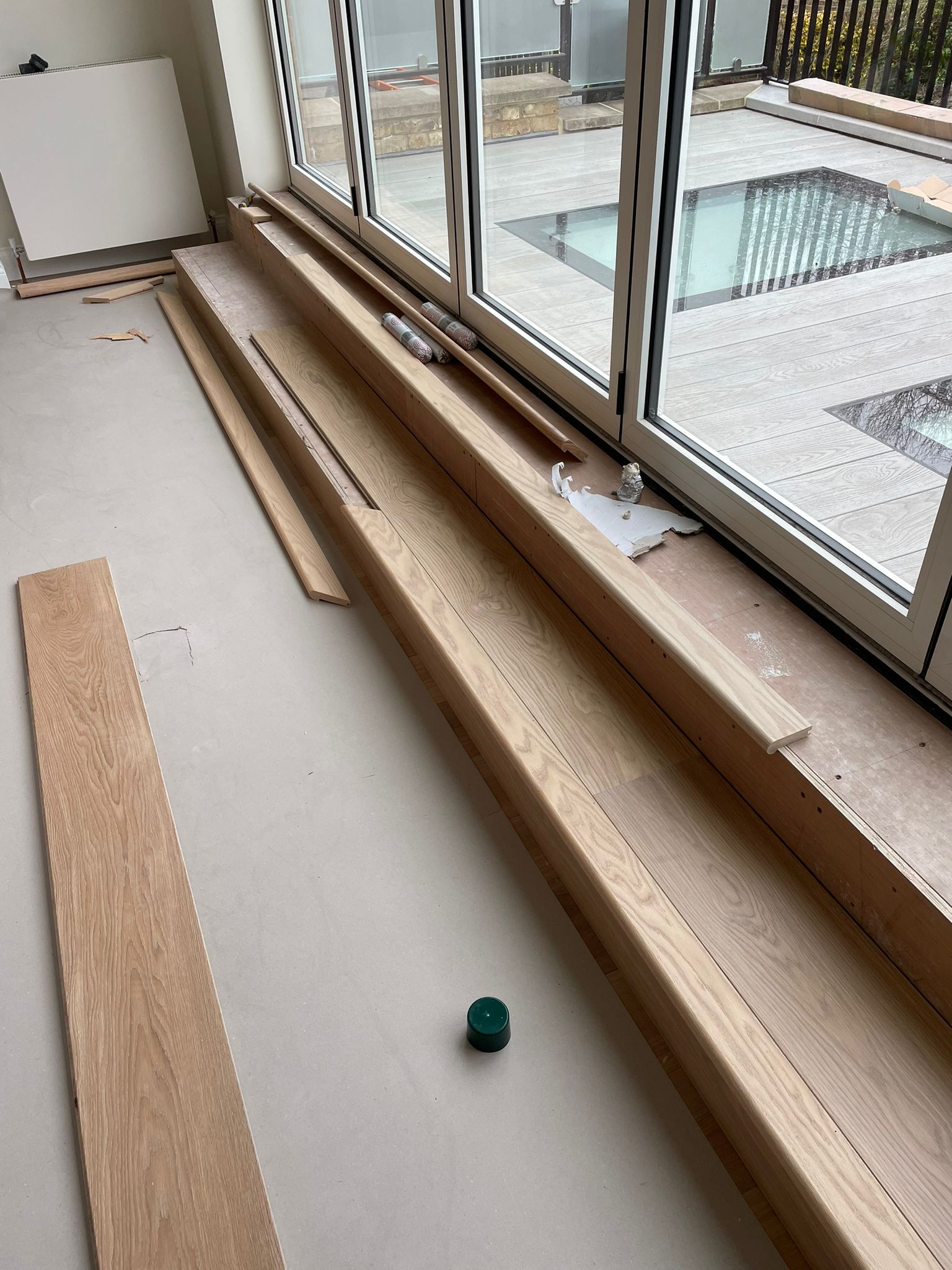 Staki Oak Blanc Oil Installation In Chiswick1