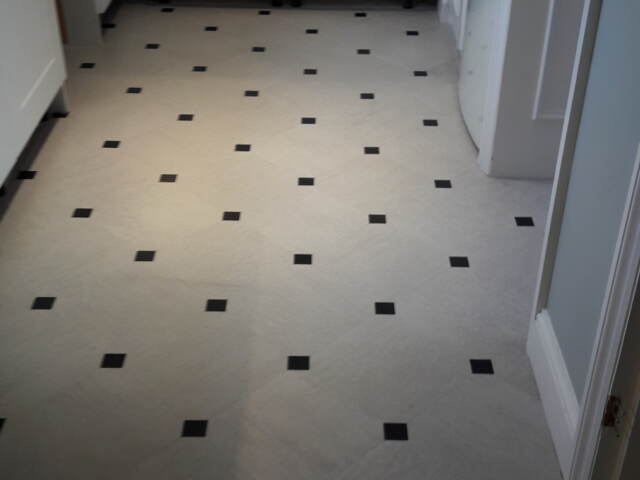 Amtico Signature Honed Limestone Fitting In St John’s Wood