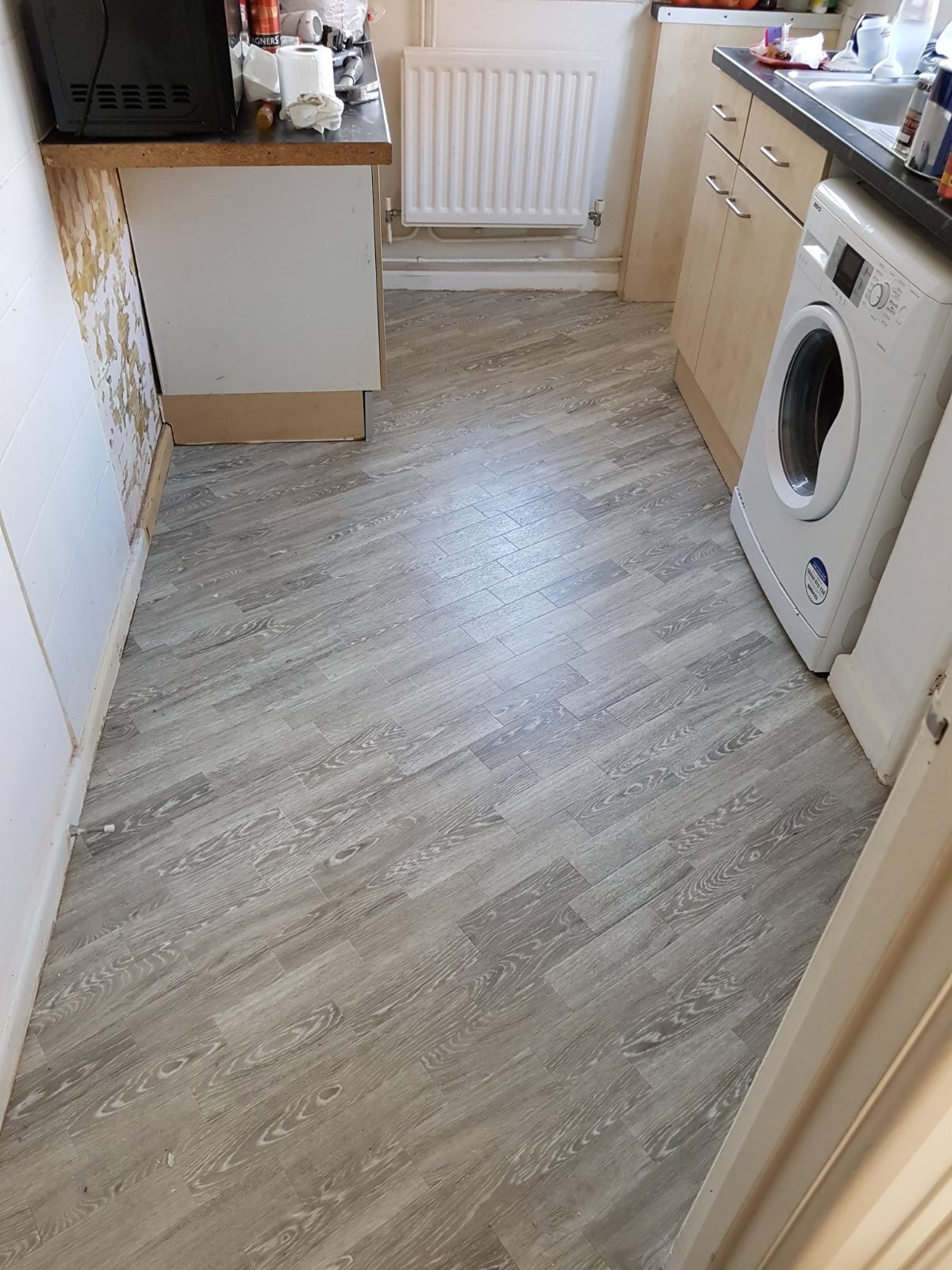 Amtico Signature Limed Grey Wood Installation In Lambeth-1