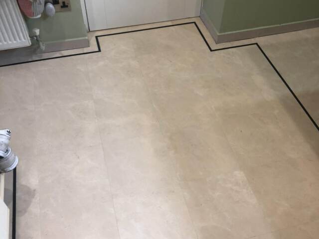 Amtico Signature Limestone Installation In Lambeth