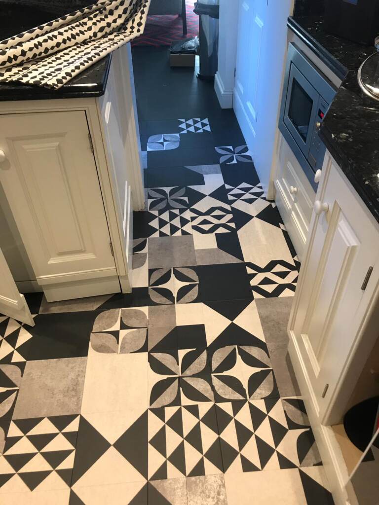 Amtico Signature Muralist Installation In Kilburn1 The Flooring Group