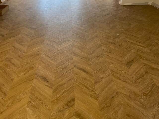 Amtico Signature Pleat Salted Oak Installation In Croydon